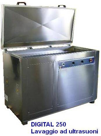 Lavatrice multifrequenza digitale 250 litri